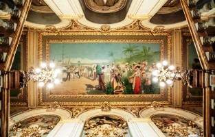 Costa Rica National Theater ceiling, image by National Theatre