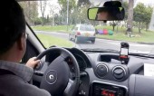 An Uber driver in Bogota. Wikimedia Commons