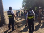 police at the beach