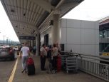 Entrance to SJO airport, Alajuela, Costa Rica