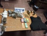 drug money and revolver capture