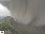 Sept. 22 early morning eruption of Turrialba Volcano.