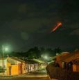 Image of the Turrialba Volcano at night posted to the Ovsicori-UNA Facebook site by a reader.