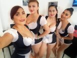 Café con Cuerpo's waitresses, Facebook.