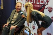Hustler's Larry Flynt, a paraplegic since the age of 35, from Facebook.
