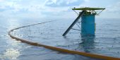 Technology to clean the ocean of trash being developed by The Ocean Cleanup.