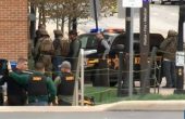 Ohio State University campus after the attack, source Facebook.