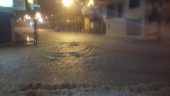 An image shared on Facebook of seawater invading Limon city due to the sea swells in the aftermath of Hurricane Otto.