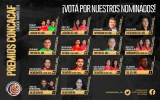 Costa Rica Soccer Players Nominated to CONCACAF Awards