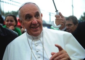 A simple man: Pope Francis. Source: Wikimedia Commons