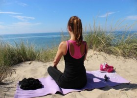 Yoga beach