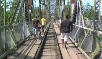 The existing structure has  stood for more than a century but now poses a danger, according to officials. (Photo: Screen capture / TVN Panama)