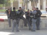 Israeli soldiers at the Temple Mount, source Facebook.