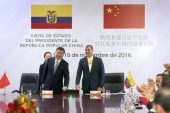 Ecuadorian and Chinese Presidents meet, source Facebook.
