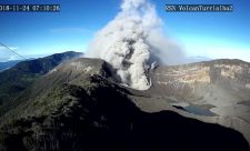Costa Rica Turrialba Volcano